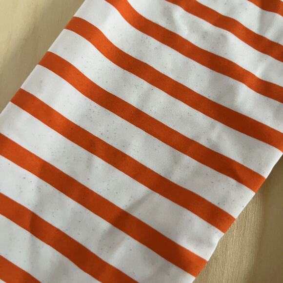 Cabana Life Orange Stripe Rash Guard 2-Piece Swimsuit - 14 - Picture 6 of 10